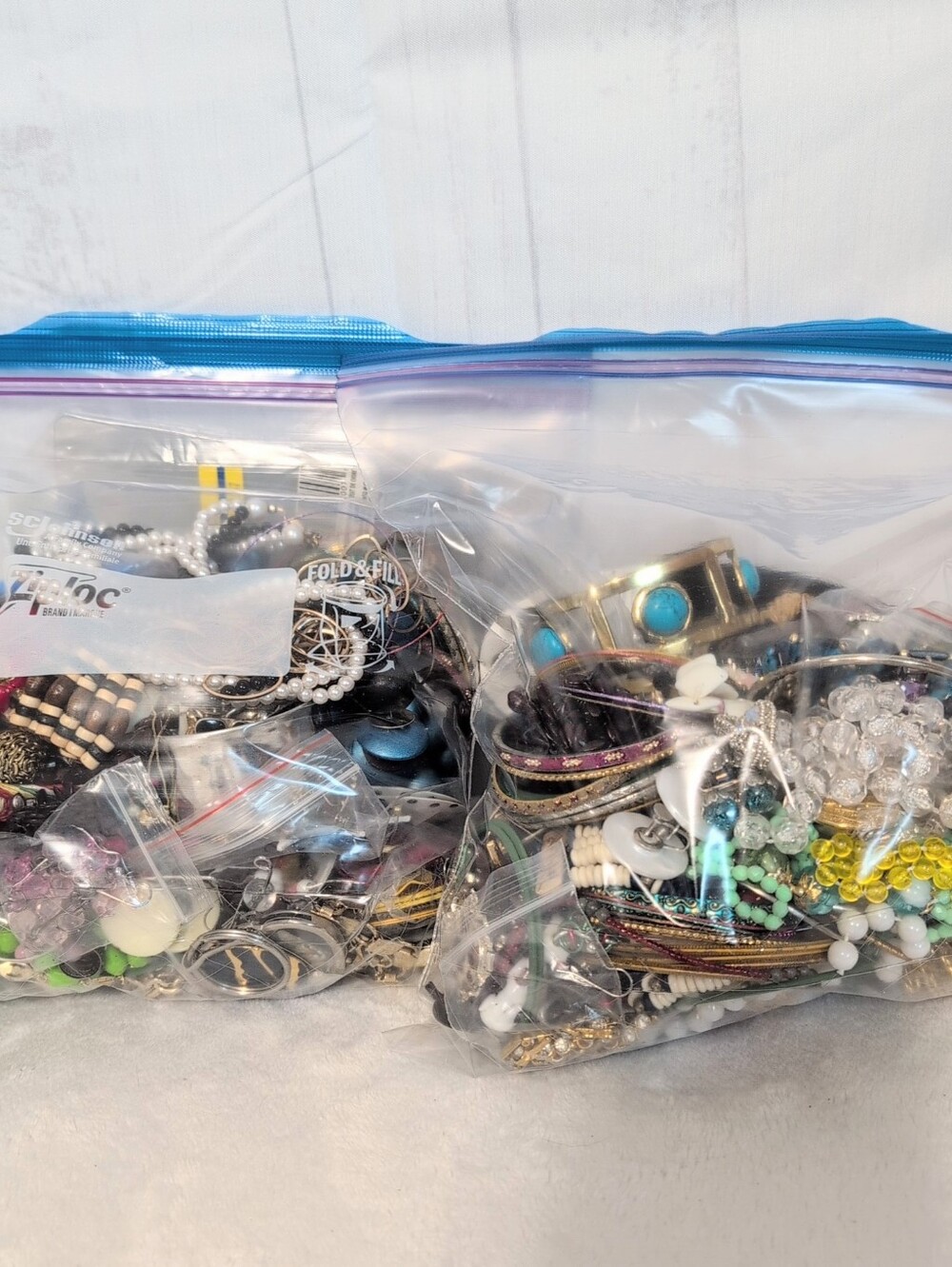 6.8 Pound Lot Of Vintage Costume Fashion Jewelry For Wearing Crafts Upcycling